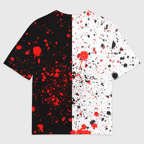 Мужская футболка оверсайз Code Vein Logo / 3D-принт – фото 2