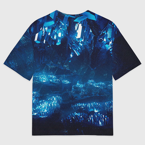 Мужская футболка оверсайз Deep Rock Galactic Gunner / 3D-принт – фото 2