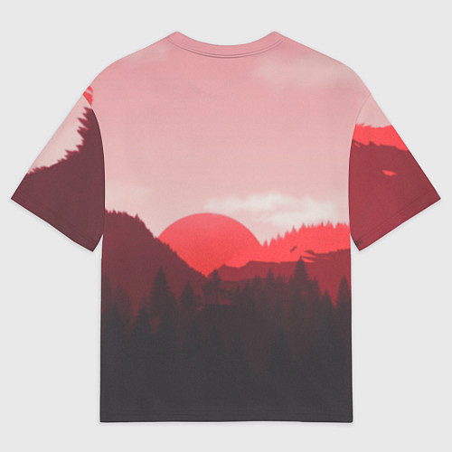 Мужская футболка оверсайз Танджиро Камадо Tanjiro Kamado , Клинок, рассекающ / 3D-принт – фото 2