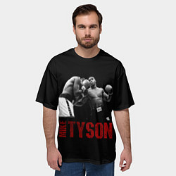 Футболка оверсайз мужская Майк Тайсон Mike Tyson, цвет: 3D-принт — фото 2