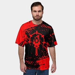 Футболка оверсайз мужская Darkest Dungeon - Темнейшее подземелье, цвет: 3D-принт — фото 2