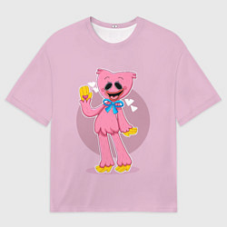 Мужская футболка оверсайз KISSY MISSY POPPY PLAYTIME ПОППИ ПЛЕЙТАЙМ КИССИ МИ