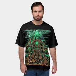 Футболка оверсайз мужская Отряд Некронов, цвет: 3D-принт — фото 2