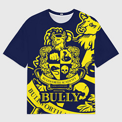Мужская футболка оверсайз Bully, Bullworth Academy