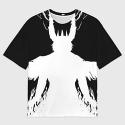 Футболка оверсайз мужская DEMON ZXC, цвет: 3D-принт