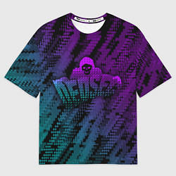 Футболка оверсайз мужская WATCH DOGS DED SEC NEON, цвет: 3D-принт