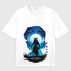 Мужская футболка оверсайз Иноске Клинок рассекающий демонов