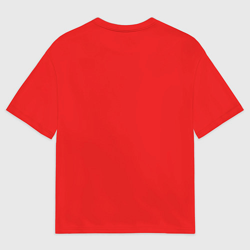 Мужская футболка оверсайз Красный Советский союз / 3D-принт – фото 2