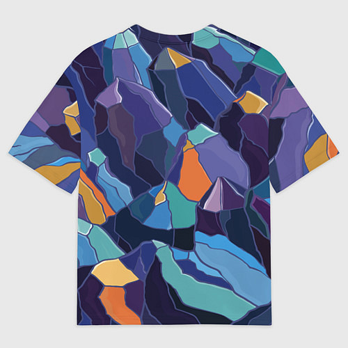 Мужская футболка оверсайз Люмин путешественница из Genshin Impact / 3D-принт – фото 2