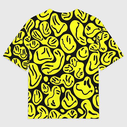 Мужская футболка оверсайз The Смайлики / 3D-принт – фото 2