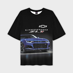 Мужская футболка оверсайз Chevrolet Camaro ZL1 Motorsport