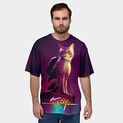 Футболка оверсайз мужская Stray: Tramp, цвет: 3D-принт — фото 2