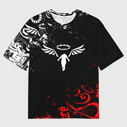 Футболка оверсайз мужская WALHALLA TEAM LOGOBOMBING TOKYO REVENGERS, цвет: 3D-принт