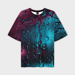 Мужская футболка оверсайз Ностальгия фиолетового дождя