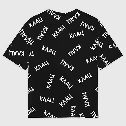 Мужская футболка оверсайз МЕМ КОТ ПРОГРАММИСТ / 3D-принт – фото 2