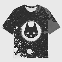 Мужская футболка оверсайз Stray: Painting