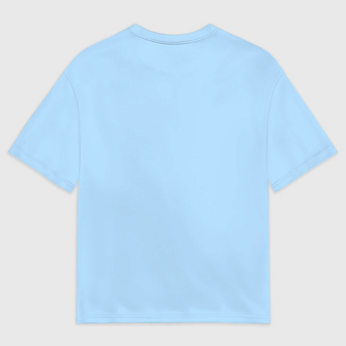 Мужская футболка оверсайз Я здесь! / 3D-принт – фото 2