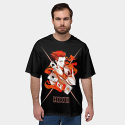 Футболка оверсайз мужская HXH - Hunter x Hunter, цвет: 3D-принт — фото 2