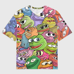 Футболка оверсайз мужская Pepe BOMBING, цвет: 3D-принт