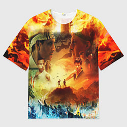 Мужская футболка оверсайз Cobra Kai