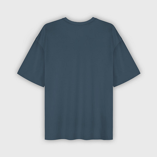 Мужская футболка оверсайз Мегалодон в Океане / 3D-принт – фото 2