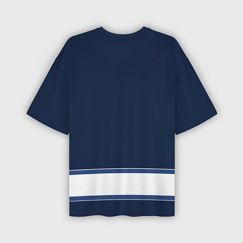 Мужская футболка оверсайз Торонто Мейпл Лифс, Toronto Maple Leafs Маскот / 3D-принт – фото 2