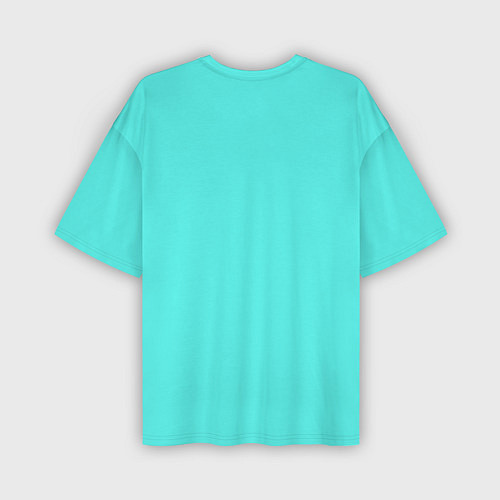 Мужская футболка оверсайз Мун спиной / 3D-принт – фото 2