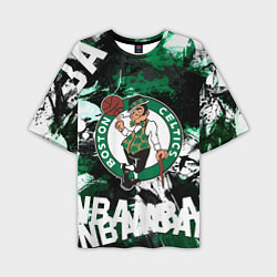 Мужская футболка оверсайз Бостон Селтикс , Boston Celtics