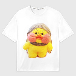 Мужская футболка оверсайз ГИАЛУРОНОВАЯ УТОЧКА УТЯ