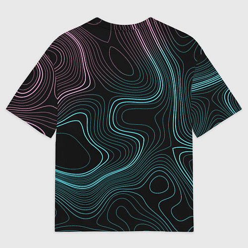 Мужская футболка оверсайз BTS : бтс / 3D-принт – фото 2