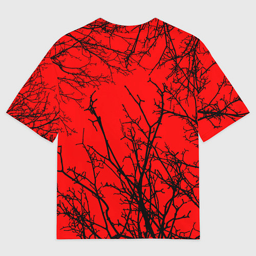 Мужская футболка оверсайз Dead by Daylight ворон / 3D-принт – фото 2