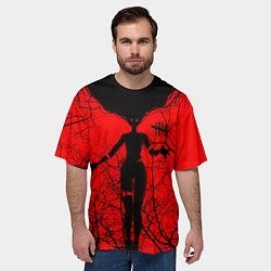 Футболка оверсайз мужская Dead by Daylight дух, цвет: 3D-принт — фото 2