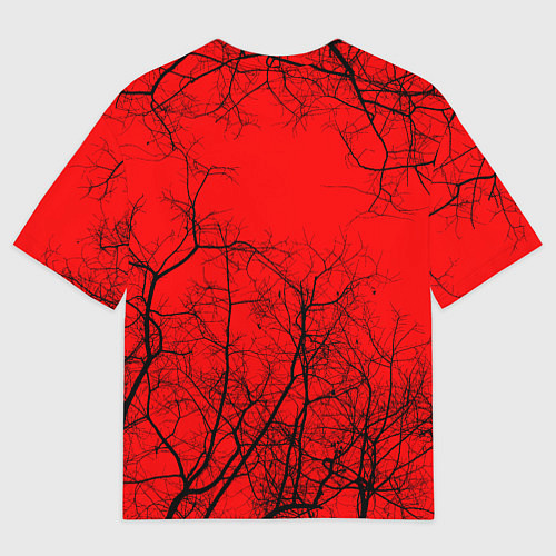 Мужская футболка оверсайз Dead by Daylight дух / 3D-принт – фото 2