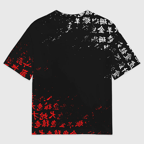 Мужская футболка оверсайз CYBERPUNK SAMURAI: JAPAN STYLE / 3D-принт – фото 2