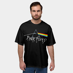Футболка оверсайз мужская PINK FLOYD - ПИНК ФЛОЙД, цвет: 3D-принт — фото 2