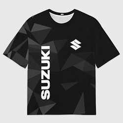 Футболка оверсайз мужская Сузуки, Suzuki Геометрия, цвет: 3D-принт