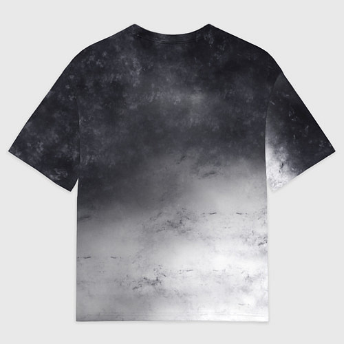 Мужская футболка оверсайз Токийский Гуль в Дыму Tokyo Ghoul Smoke / 3D-принт – фото 2