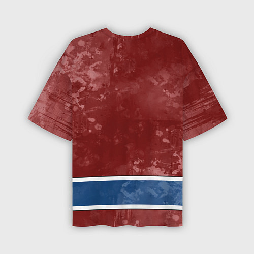 Мужская футболка оверсайз Монреаль Канадиенс, Montreal Canadiens Маскот / 3D-принт – фото 2