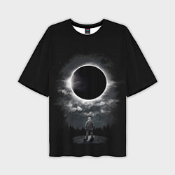 Мужская футболка оверсайз Затмение Eclipse