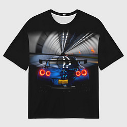 Мужская футболка оверсайз Форза Хорайзен Гонки Forza GTR Nissan