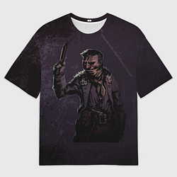 Футболка оверсайз мужская Стрелок!, цвет: 3D-принт