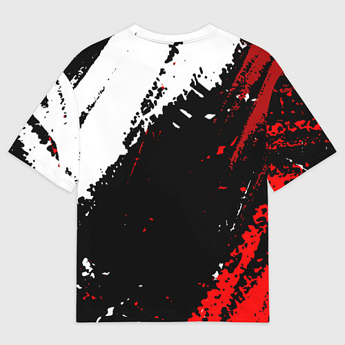 Мужская футболка оверсайз Honda Logo Auto / 3D-принт – фото 2