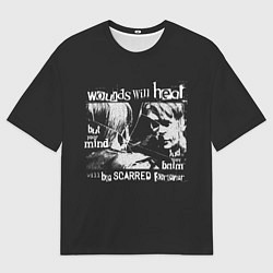 Футболка оверсайз мужская Джеймс Сандерленд, цвет: 3D-принт