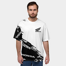 Футболка оверсайз мужская Honda sport pattern, цвет: 3D-принт — фото 2