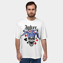 Футболка оверсайз мужская JOKER Джокер, цвет: 3D-принт — фото 2