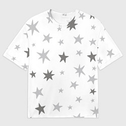 Мужская футболка оверсайз Звездочкиstars