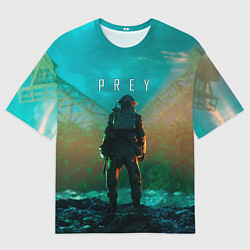 Мужская футболка оверсайз PREY ЗЕМЛЯ