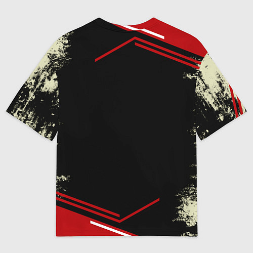 Мужская футболка оверсайз Кобра Кай Сериал Нетфликс Гранж / 3D-принт – фото 2