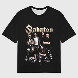 Футболка оверсайз мужская SABATON САБАТОН, цвет: 3D-принт