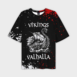 Мужская футболка оверсайз Викинги: Вальхалла Vikings: Valhalla